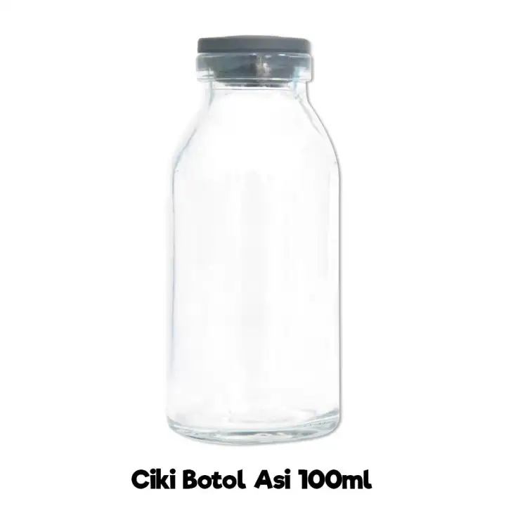 Ciki Botol Kaca Asi 100ml Isi 8 Buah Penyimpan Susu Lazada Indonesia Ciki Botol Kaca Asi 100ml Isi 8 Buah