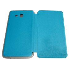 Aimi Leather Case Sarung Untuk Samsung Galaxy Tab 3 Lite T110/T111/Tab 3 V T116 - Biru Muda