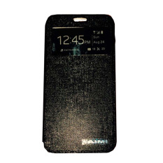 Aimi Oppo R7s Flip Shell/ FlipCover - Hitam