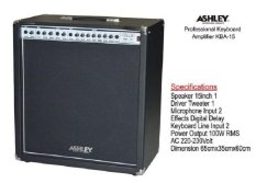 Ampli Keyboard Ashley Kba-15 Combo (Speaker 15In)