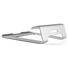 Apple Metal Deluxe Stand Holder for Macbook - Silver