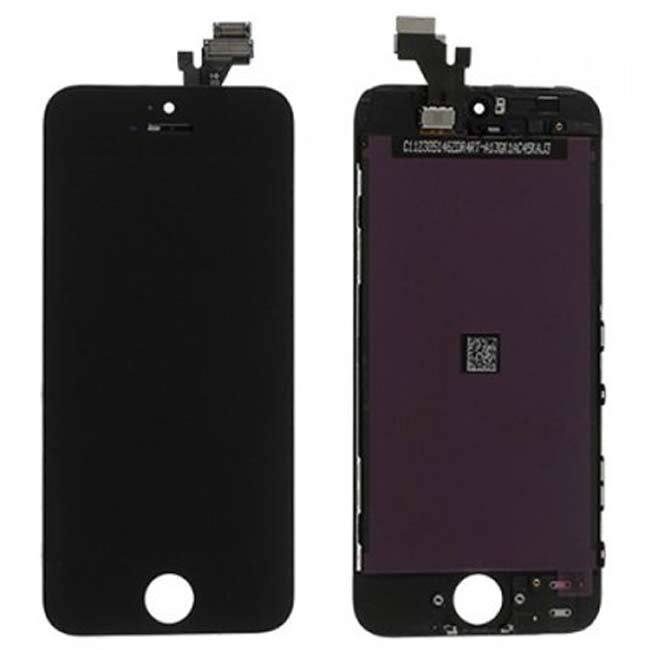 Apple Original iPhone 5 LCD + Touch Screen Assembly Replacement - Black - Hitam