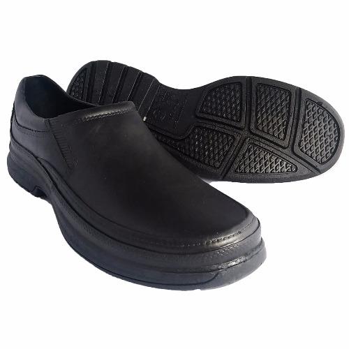 ATT AB520 Sepatu Pantofel Karet  Kantor Anti Air - Black