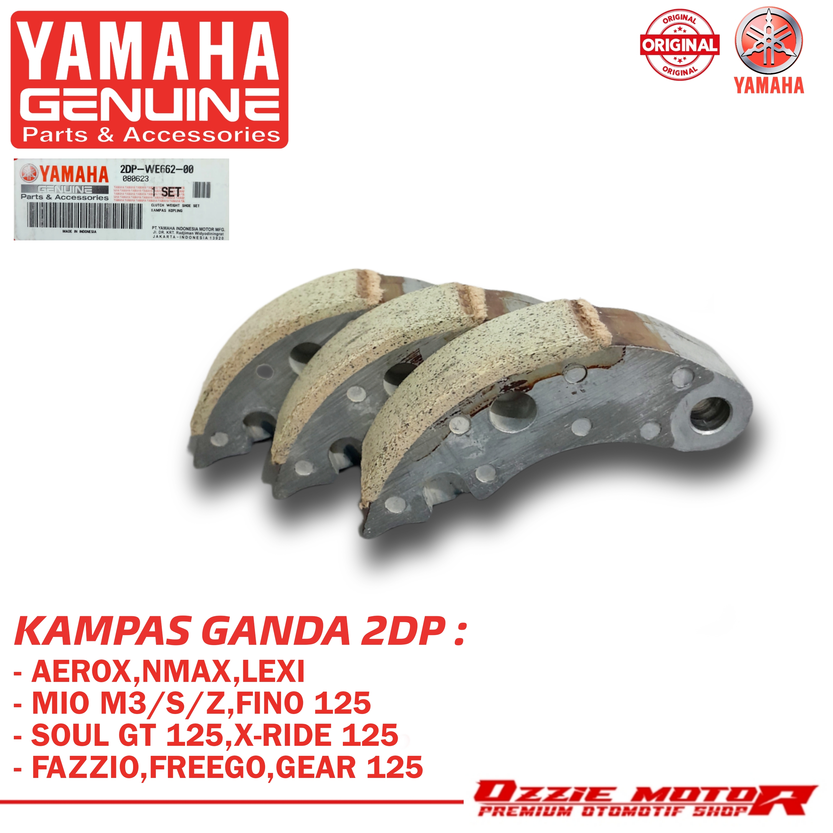 Yamaha Genuine Parts Kampas Ganda Kopling Ganda Otomatis Nmax N Max