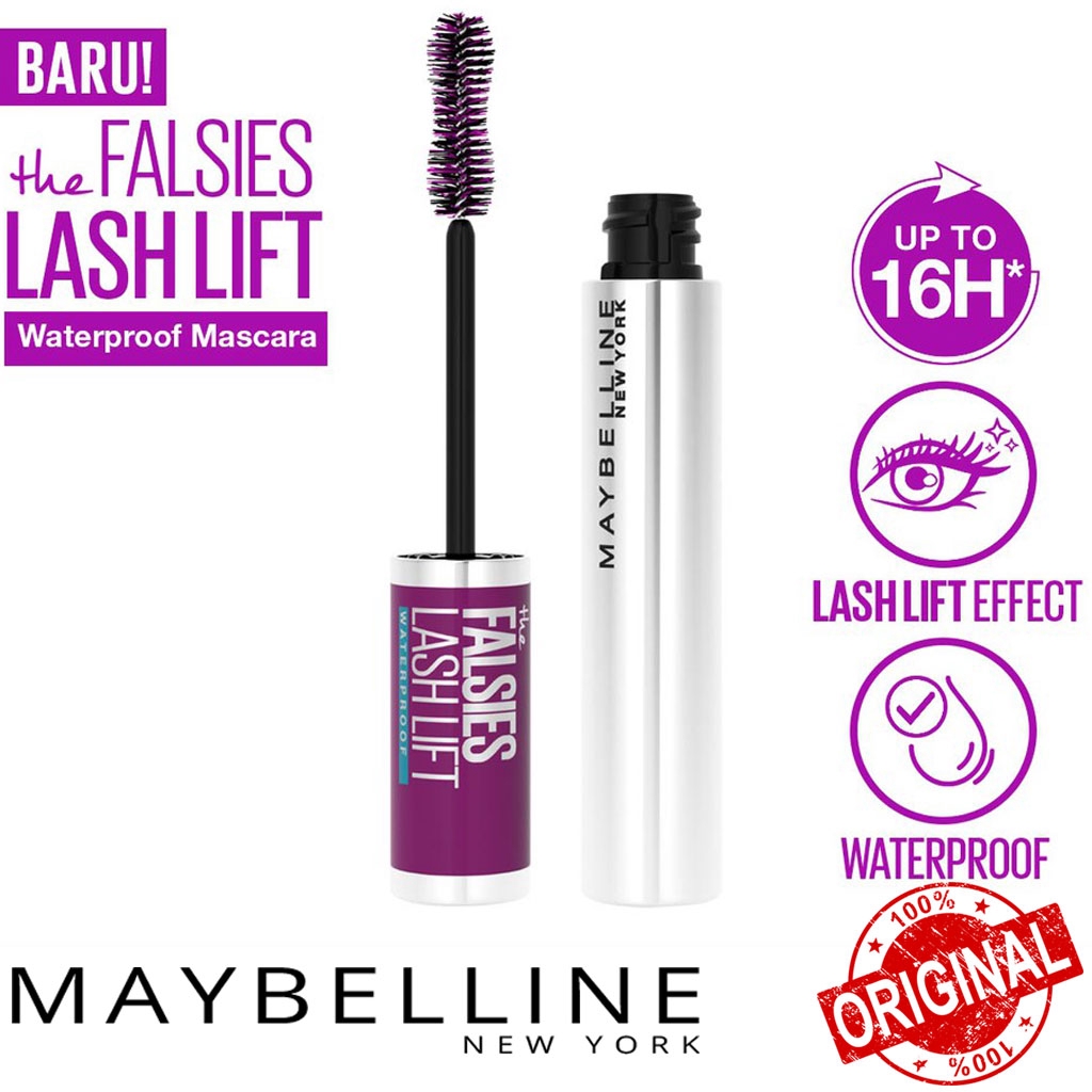MAYBELLINE The Falsies Lash Lift Mascara Waterproof Lazada Indonesia