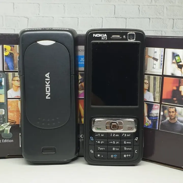Hp Jadul Murah Kualitas Terbaik Handphone Hp Nokia N73 Refurbish Dual Kamera Battery Tahan Lama Body Kokoh Hp Legendaris Bergaransi 1 Bulan Lazada Indonesia