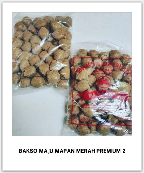 Bakso Sapi Maju Mapan Premium 3 Full Daging Isi 50pcs Free Styrofoam