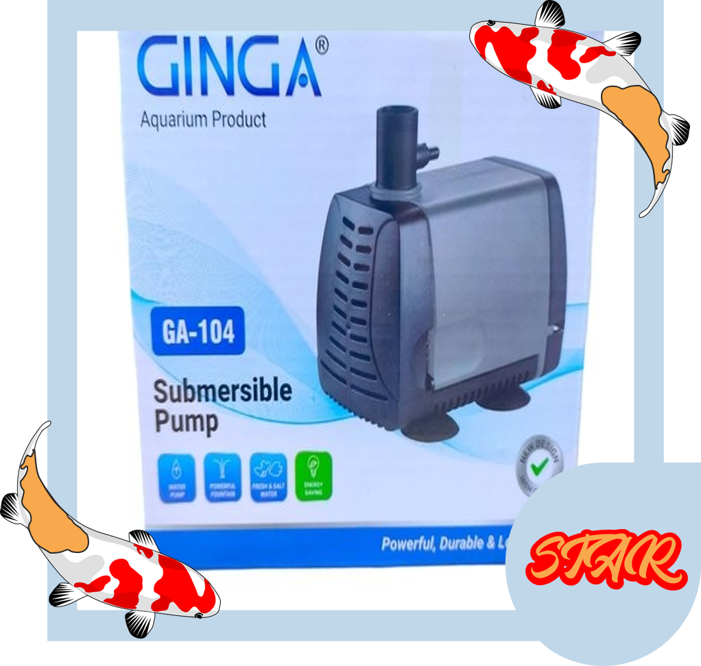 pompa celup aquarium water pump GINGA GA 104 hidroponik Lazada Indonesia
