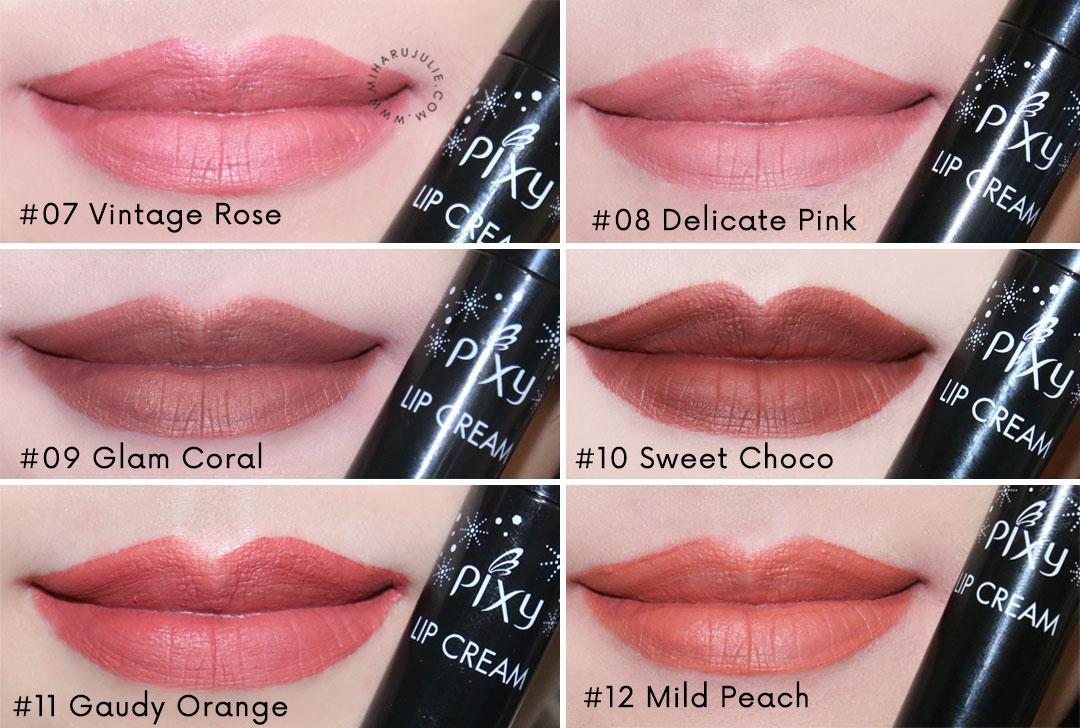 lip cream pixy no 11 gaudy orange