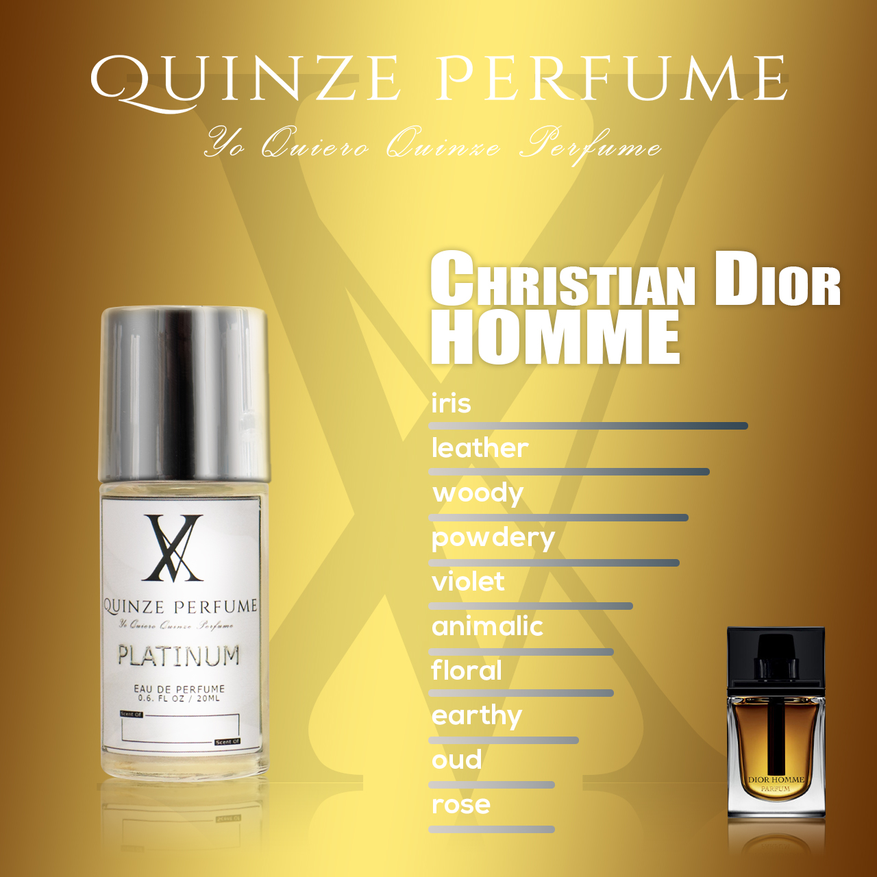 Parfum Pria DIOR HOMME Minyak Wangi 