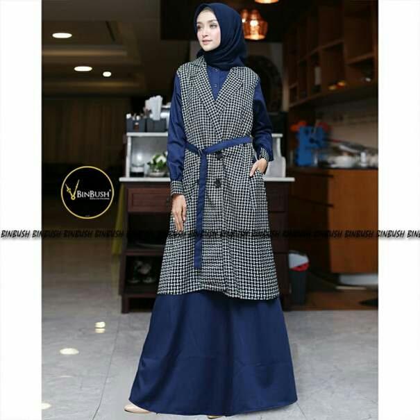 Gamis Casual Syari Original Branded FROZEN by BINBUSH