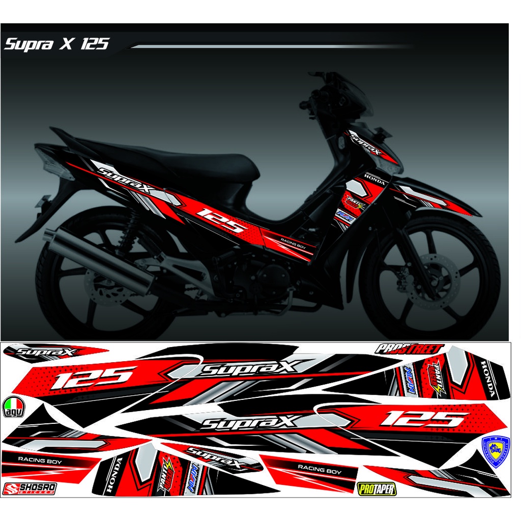 VARIASI STRIPING (COD) STIKER STRIPING VARIASI BUAT BODY MOTOR