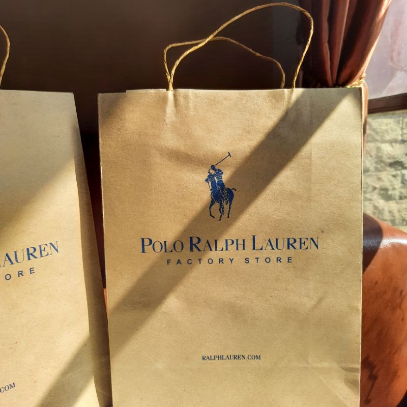 Paper Bag Polo Ralph Lauren Medium 