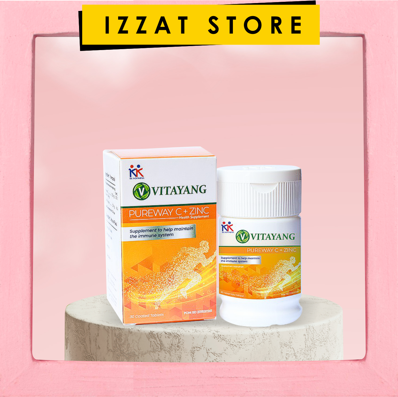 KK VITAYANG PUREWAY C Vitamin C dan Zinc untuk Daya Tahan Tubuh