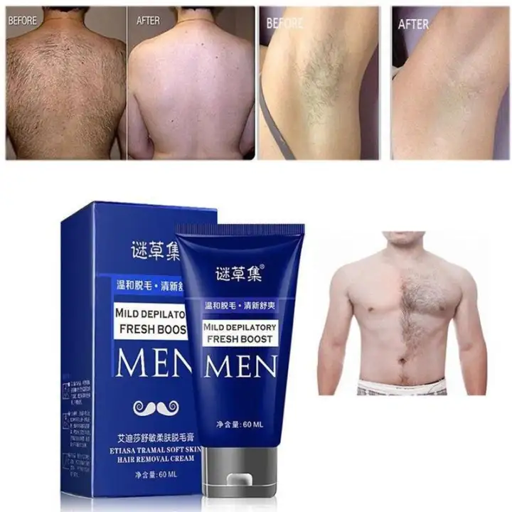 Permanent Body Hair Removal Cream For Men Hand Leg Depilatory