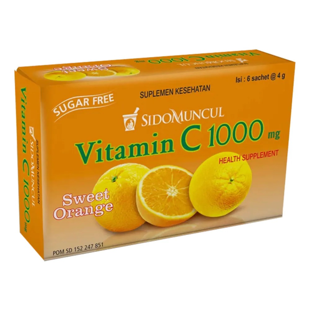 Jual Sido Muncul Vitamin C 1000 Terbaru Lazada Co Id