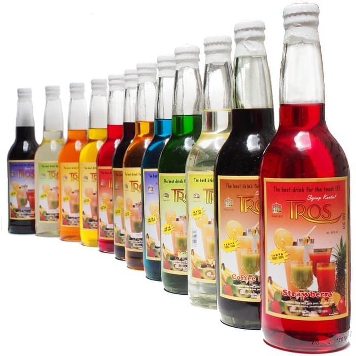 SIRUP TROS / SYRUP buat Minuman Es Buah / Campur/Cafe/Booth/Resto