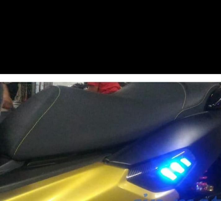 Cover Body Samping Nmax Sirip Hiu Dengan Lampu Led Lazada Indonesia