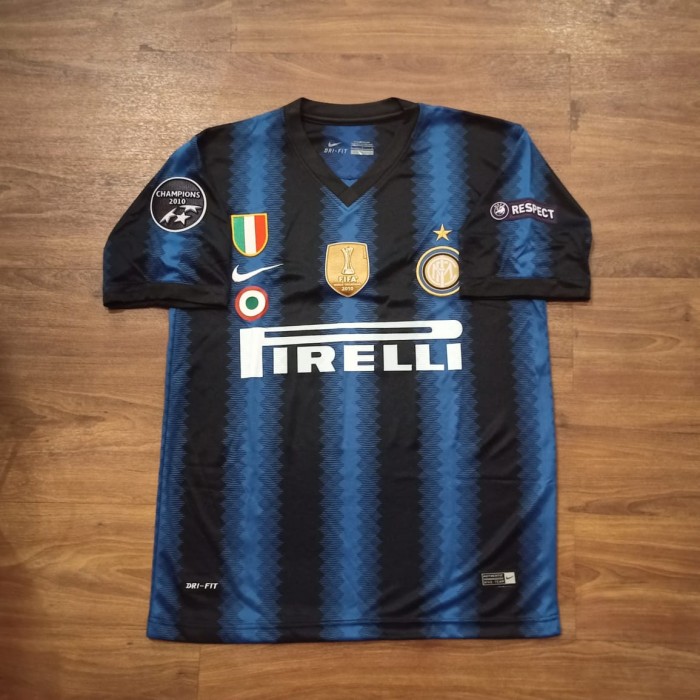 inter maglia triplete