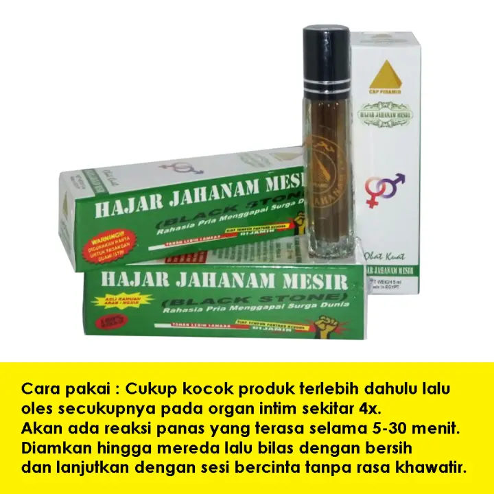 Shine Star Promo 2 Pcs Hajar Jahanam Mesir Black Stone Super Premium Asli Original 100