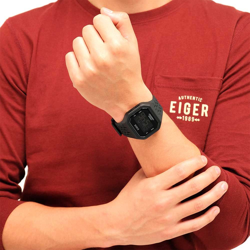 Jam Tangan Eiger Linville Watch Hitam Lazada Indonesia