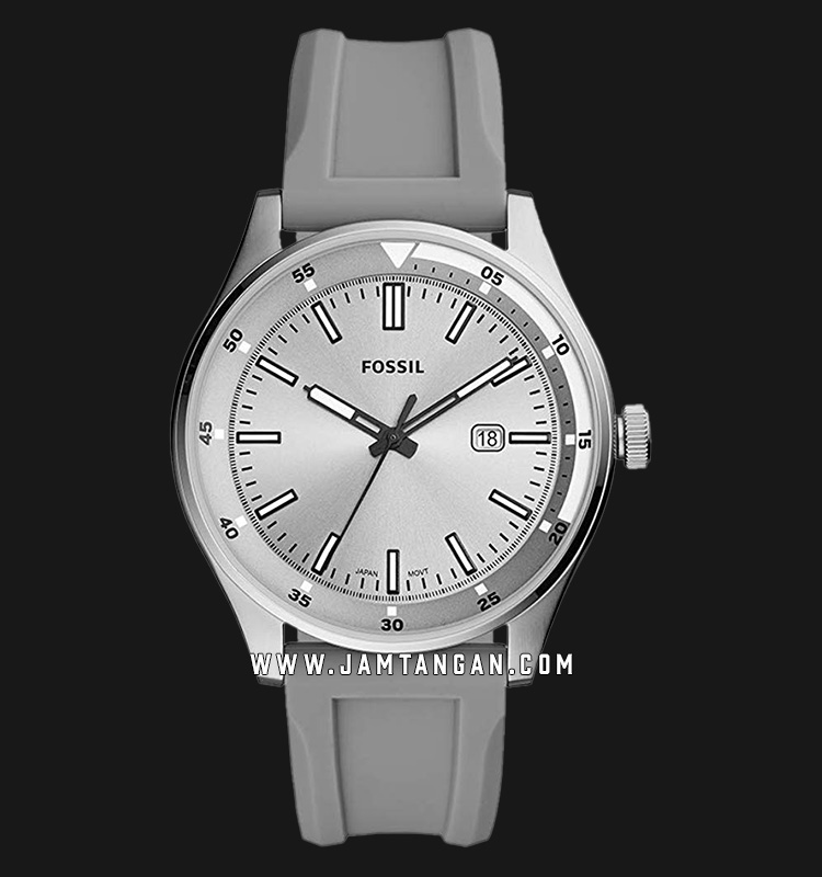 Fossil FS5536 Belmar Mens Silver Dial 