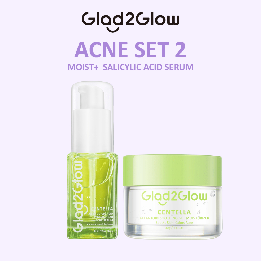 Skincare Glad2glow 1 Paket Lengkap