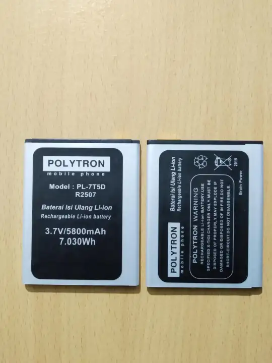 Baterai Polytron Rocket T3 R2507 Pl 7t5d Double Power Polytron Batre Hp Polytron R2507 Battery Polytron Rocket T3 Batu Batre Polytron R2507 Lazada Indonesia