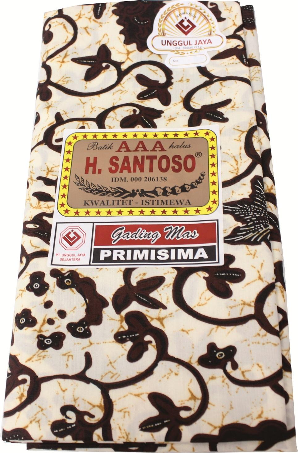 Kain Batik WAHYU GADING, Jarik Katun Primisima Klasik Untuk Kebaya, Seserahan Manten / pernikahan, Seragam, Bahan Kemeja / Rok Lilit. Khas Jawa Jogja Solo. Uk: 210cm X 110cm