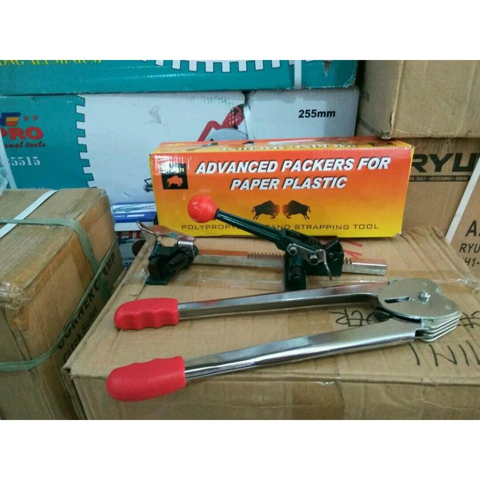 strapping band tool BISON alat klem packing kardus kayu palet alat