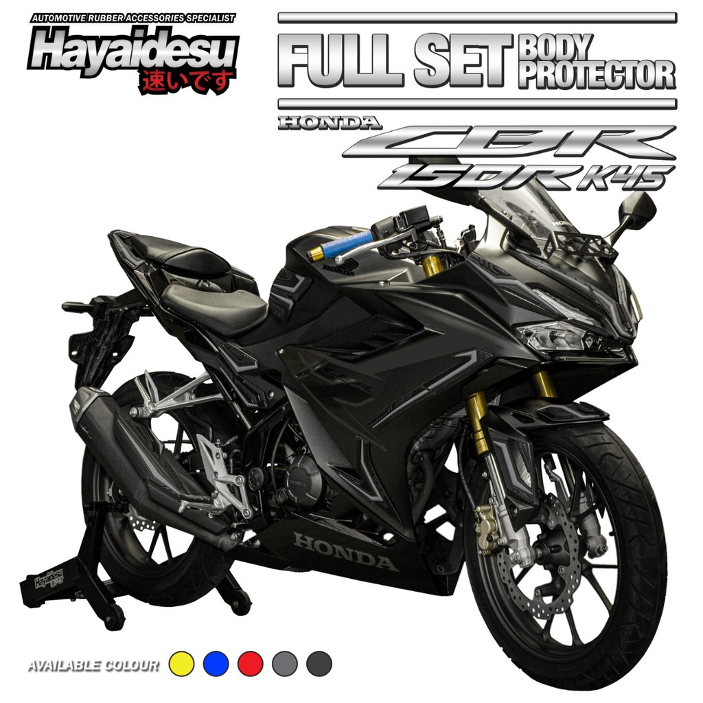 Full Set Cover Hayaidesu New CBR 150R K45R 2021 Body Protector