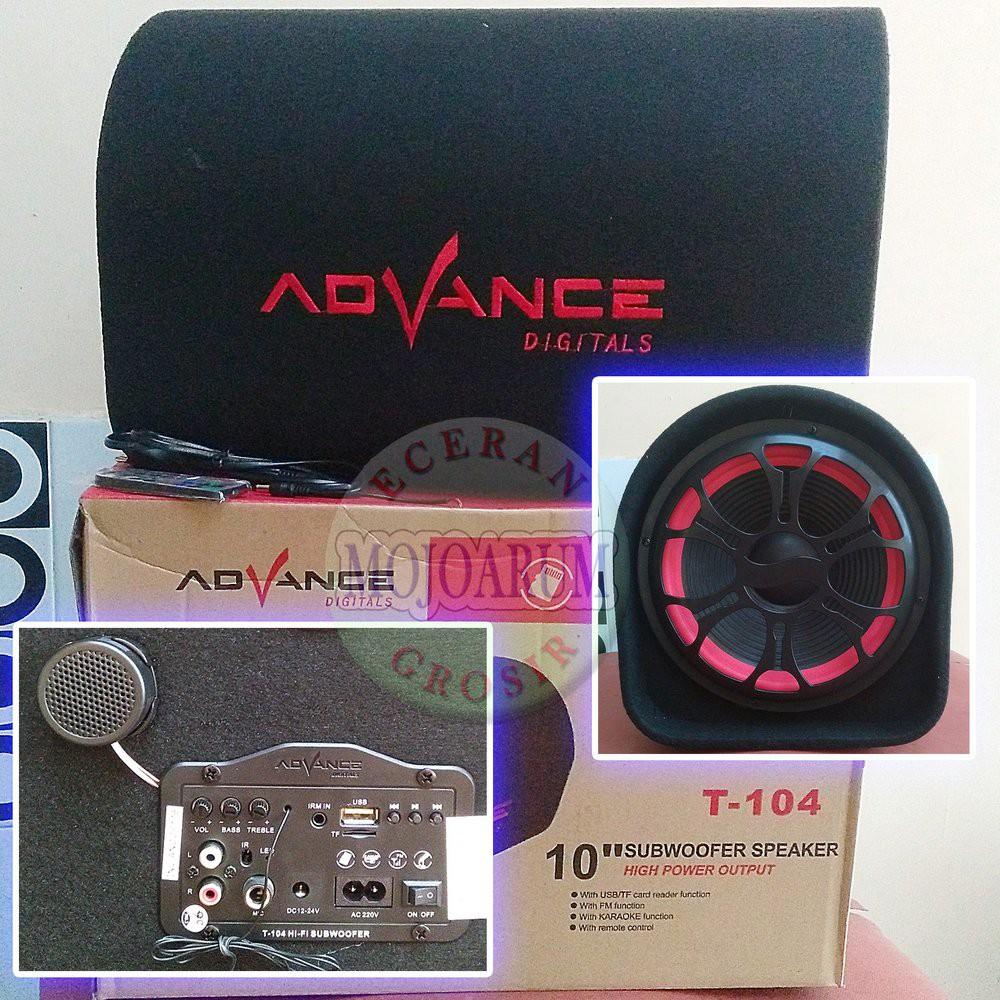 subwoofer advance 10 inch