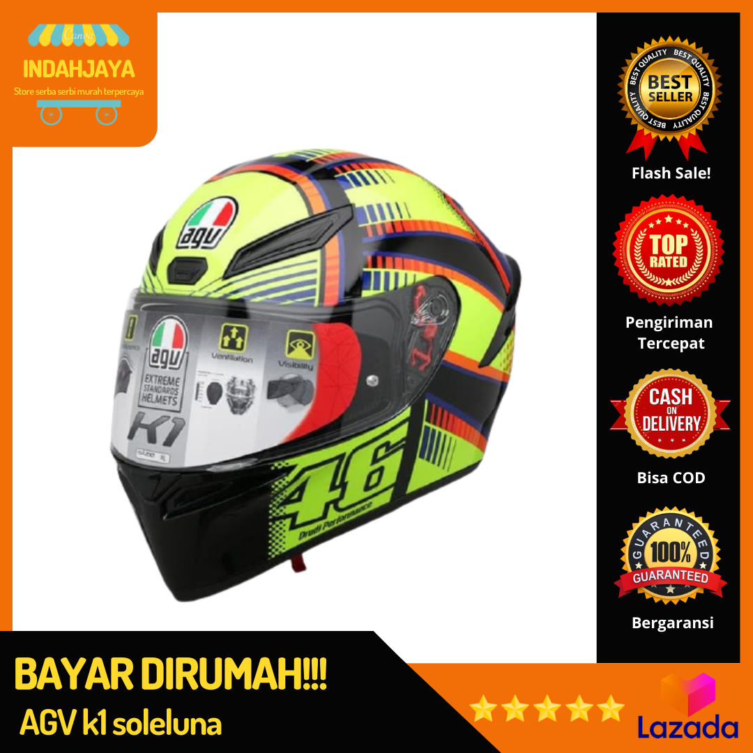 AGV K1 Soleluna 2015 | Lazada Indonesia
