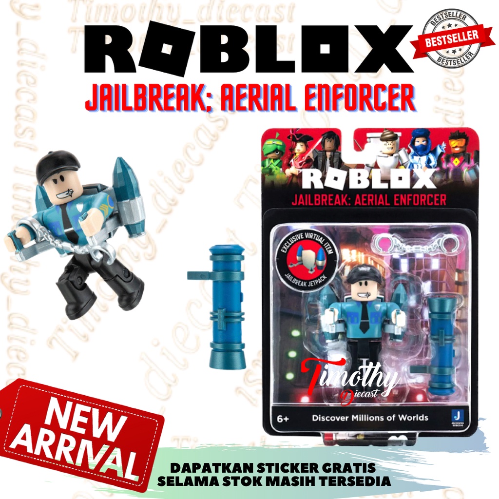 roblox single figure jailbreak aerial enforcer - Depop