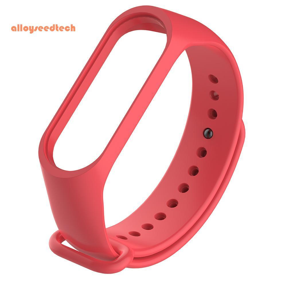 Silikon 220 Mm Gelang Pergelangan Tangan untuk Xiaomi Mi Band 3 Tonton
