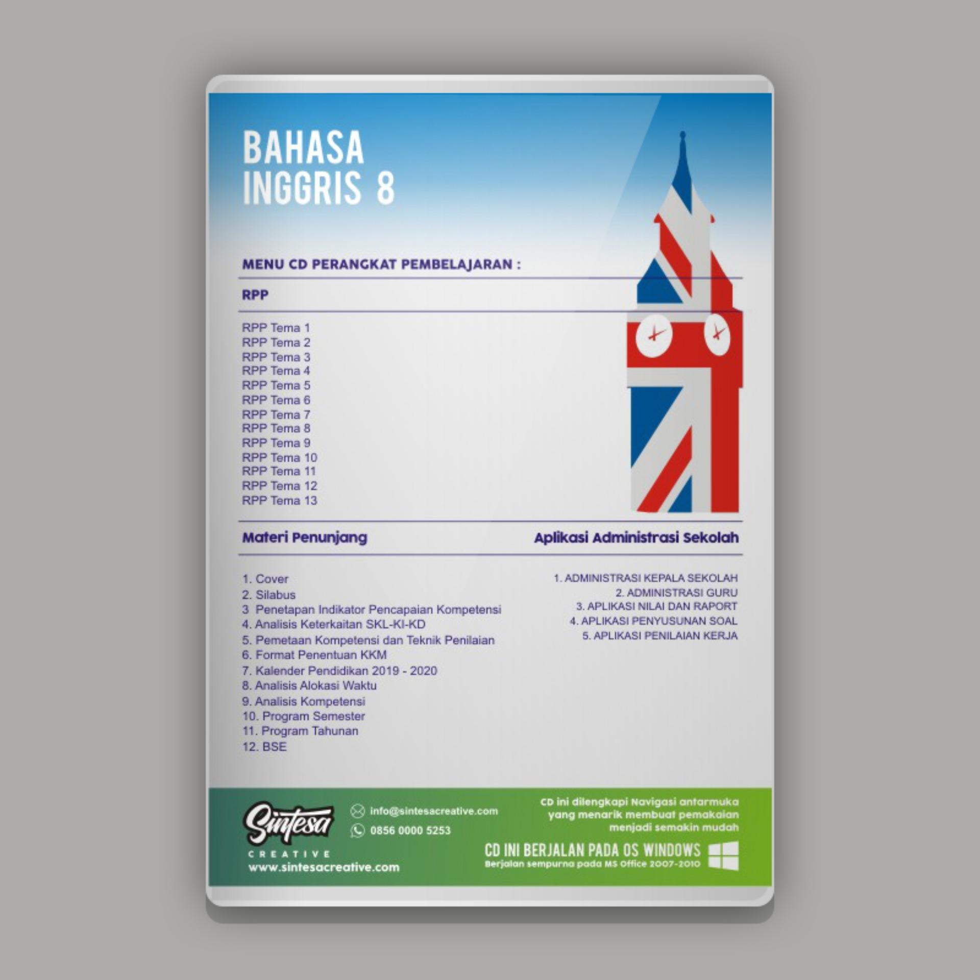 Cover Perangkat Pembelajaran K13 Smp Tahun Ajar