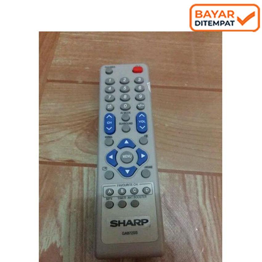 REMOT/REMOTE TV SHARP TABUNG FLAT GA872SB