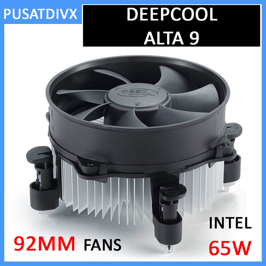 DEEPCOOL ALTA 9 HSF COOLER INTEL CPU PROSESSOR LGA PENTIUM FAN COOLING ...