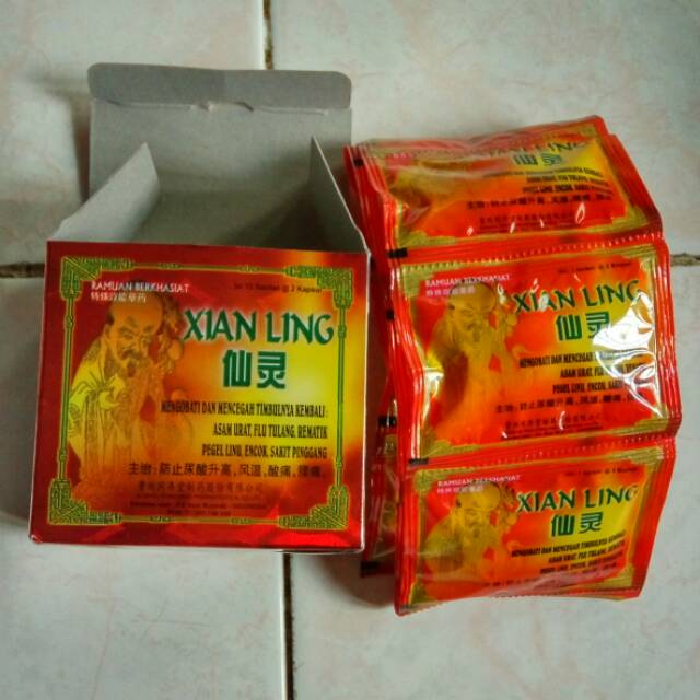 Jual Kapsul Xian Ling Asli Obat Asam Urat Obat Pegal Linu Di Lapak Green World Bukalapak