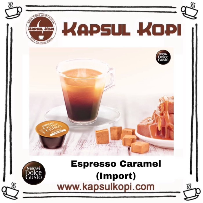Lagi Promo Espresso Caramel Kapsul Kopi 