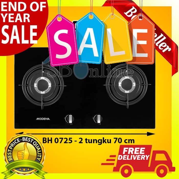 Modena Kompor Tanam / Built-In 2 Hob Gas 70 Cm, Bh 0725 Harga Pabrik