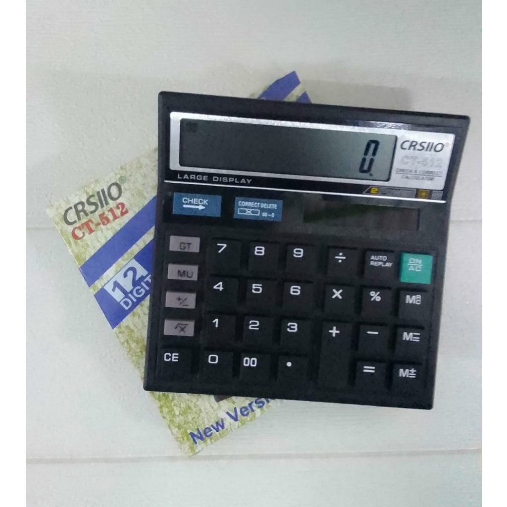 GIANTMALL Kalkulator 12 Digit Angka CITIZEN SDC 812 - Calculator ...