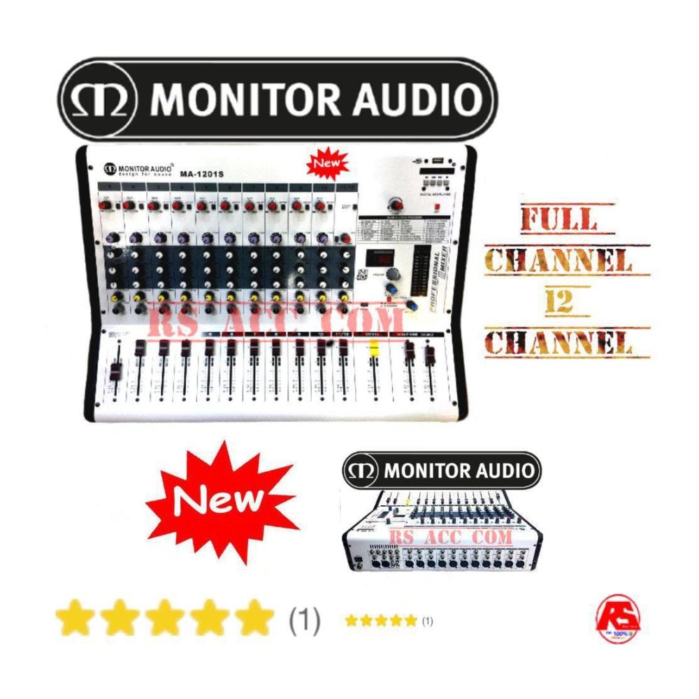 Mixer addons Monitor Audio MA1201S 12 channel Lazada Indonesia