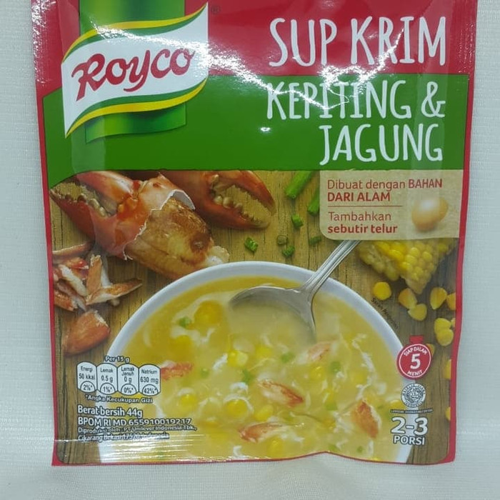 Royco Sup Krim Jagung Kepiting Lazada Indonesia Royco Sup Krim Jagung Kepiting Lazada Indonesia