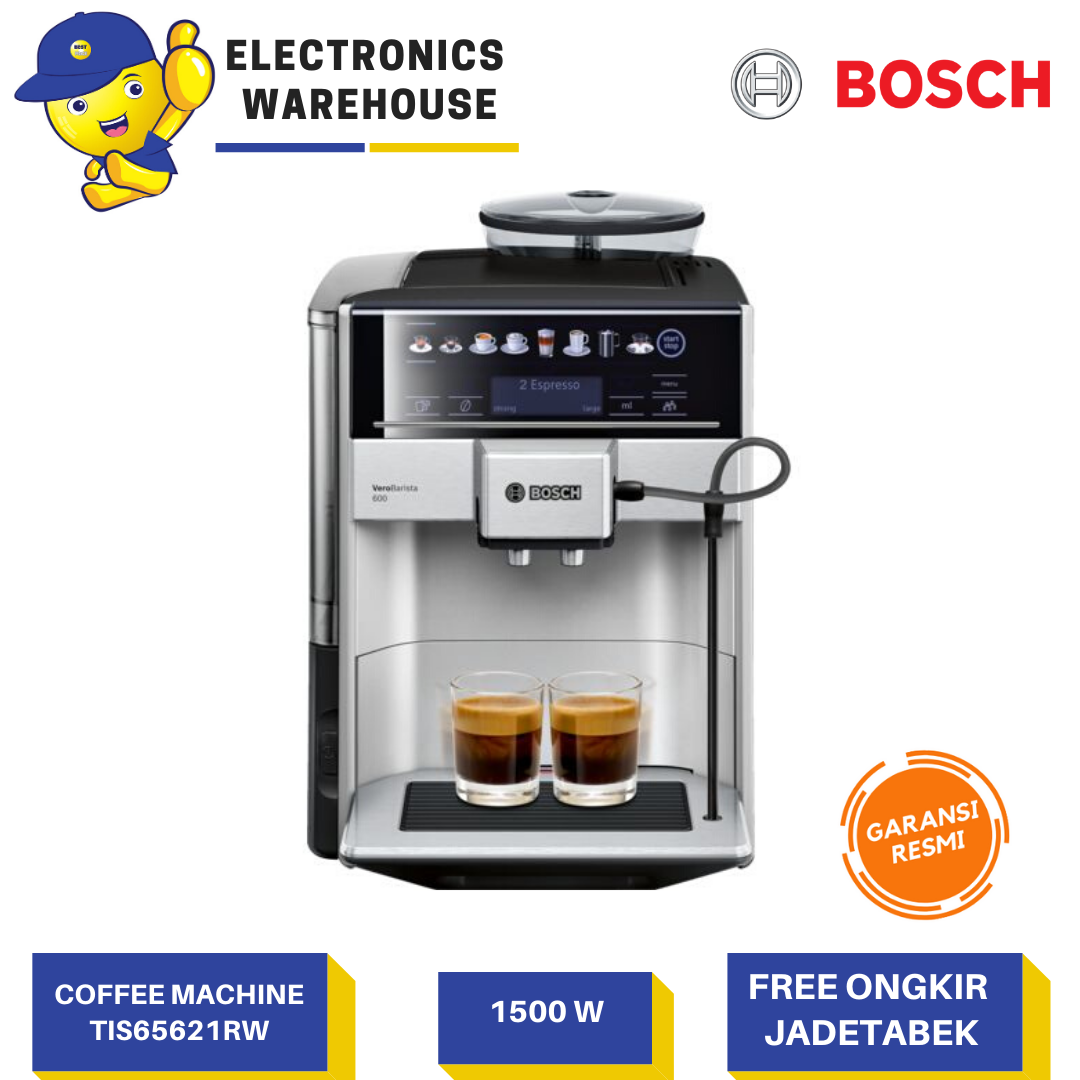 Bosch Built In Automatic Coffee Machine / Mesin Kopi TIS65621RW