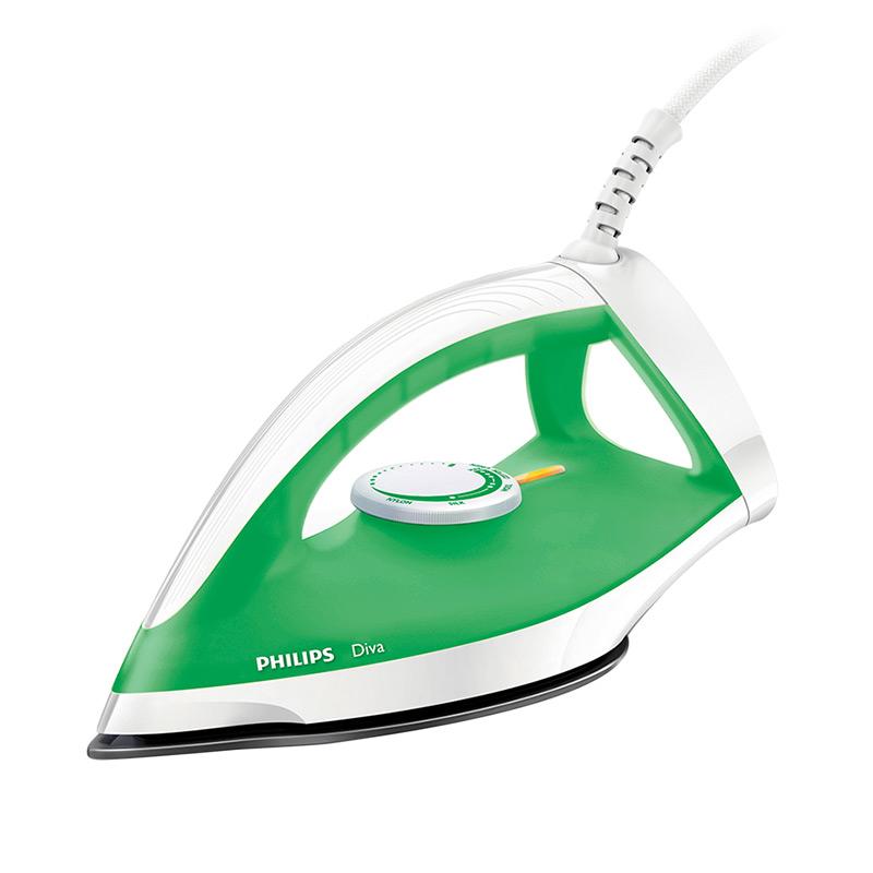Philips Dry Iron / Setrika GC122 Green / Violet