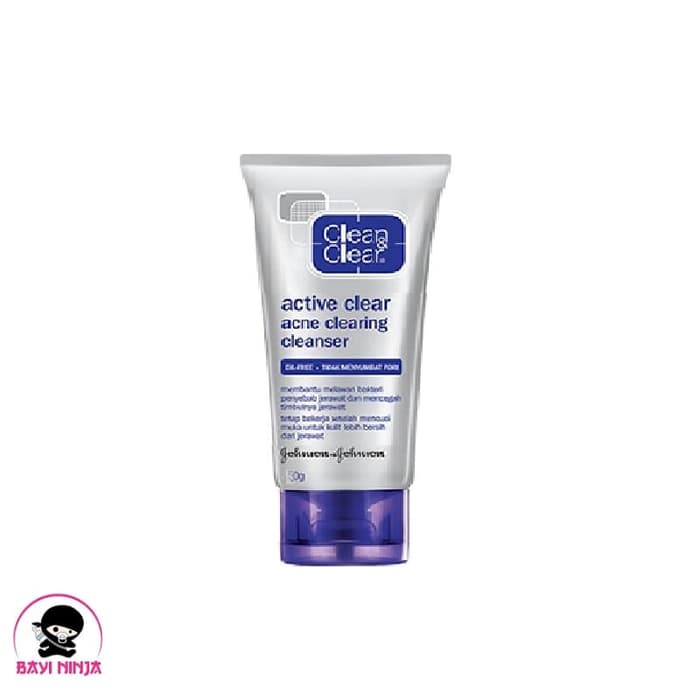 clean & clear active clear acne clearing cleanser