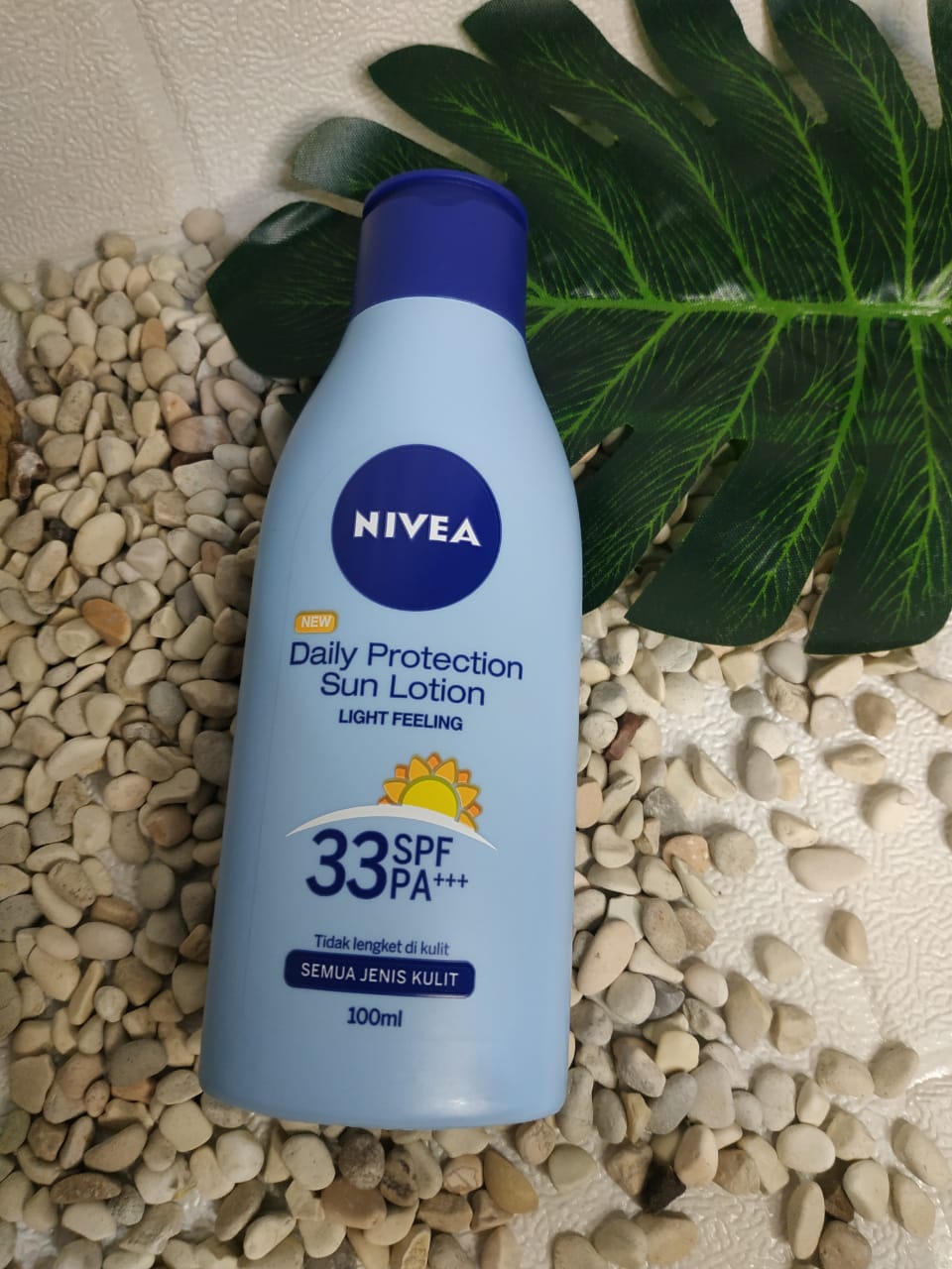 Sunscreen Lotion Nivea Daily Protection Sun SPF 33 Netto 100 ml