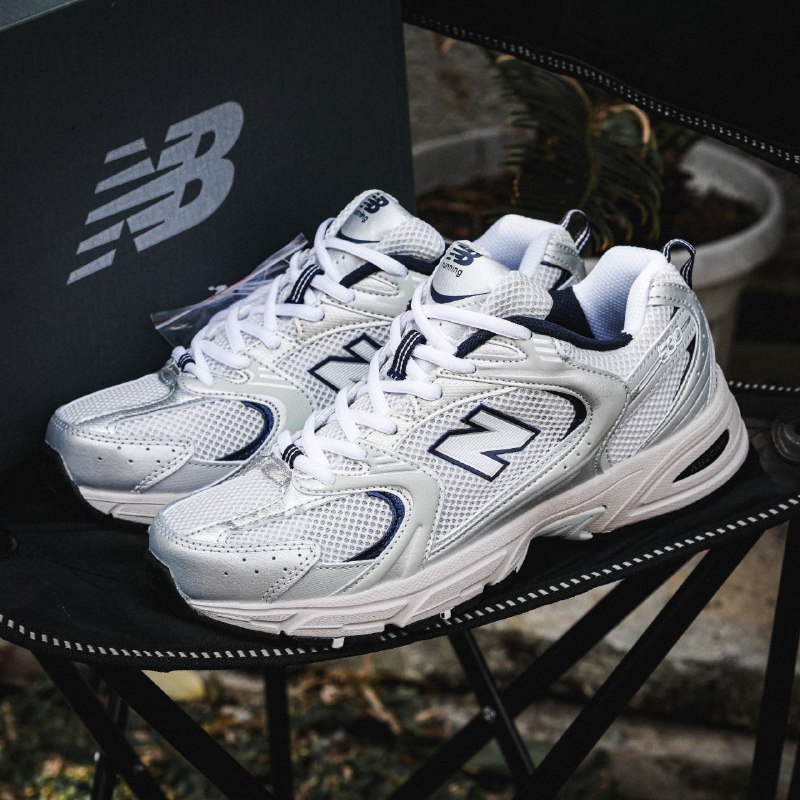 Sepatu Sport Lari New Balance 530 Steel Grey Original Material