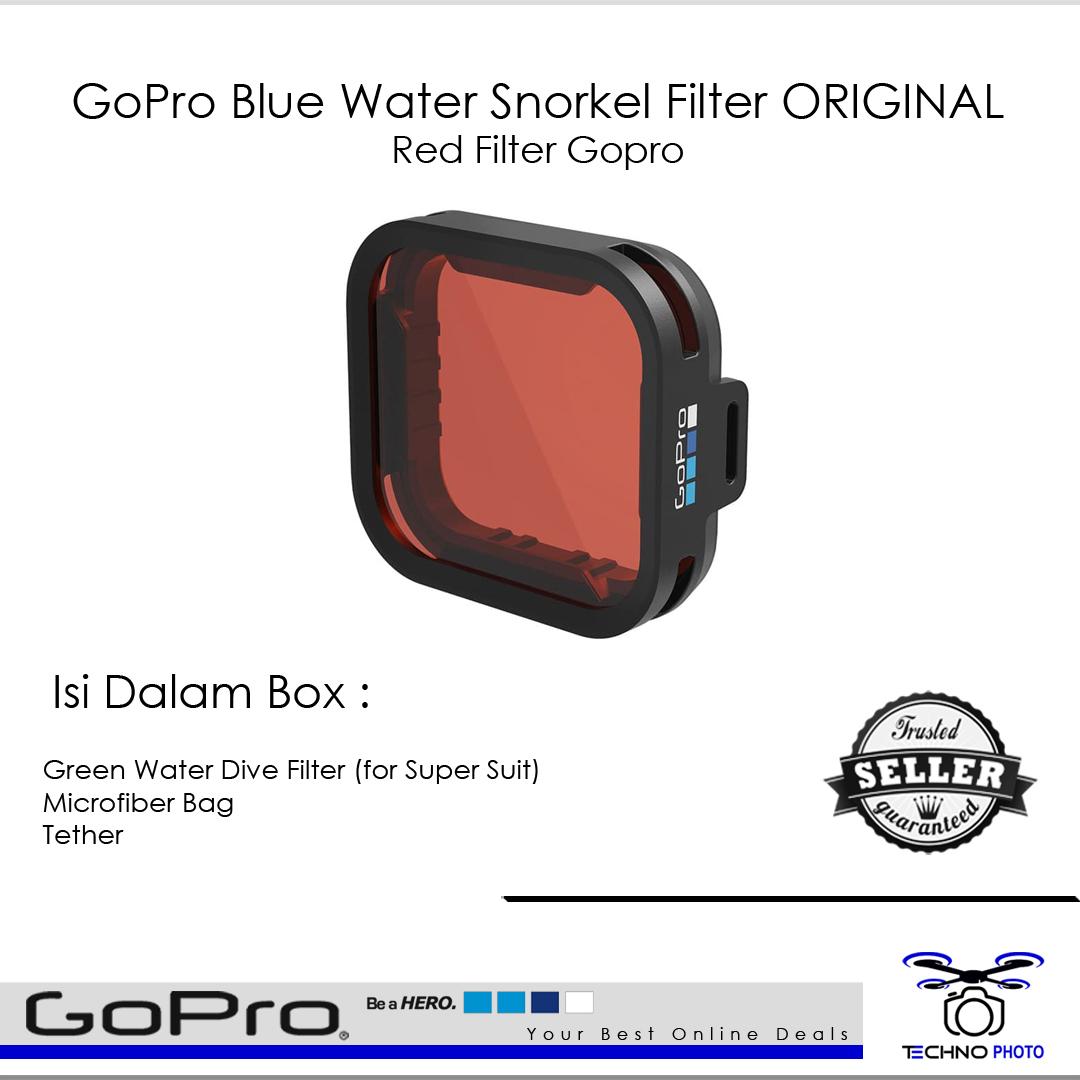 GoPro Blue Water Snorkel Filter ORIGINAL Red Filter Gopro